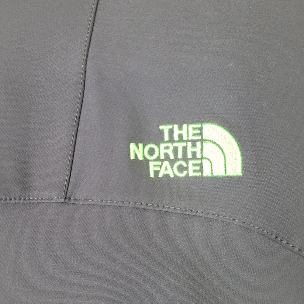 The North Face Windwall Jacket Mens L‎ Gray Colorblock Full Zip Mock Neck - Picture 8 of 13